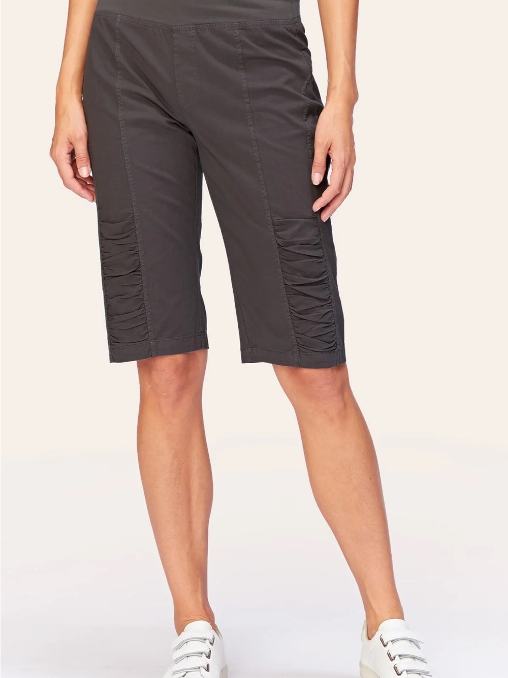 FIVE Pairs of Wearables Tatem Bermudas by XCVI. All size 2X. One new with tags.